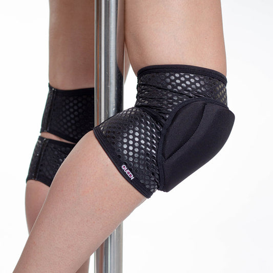 Grippy knee pads – Sleek Black