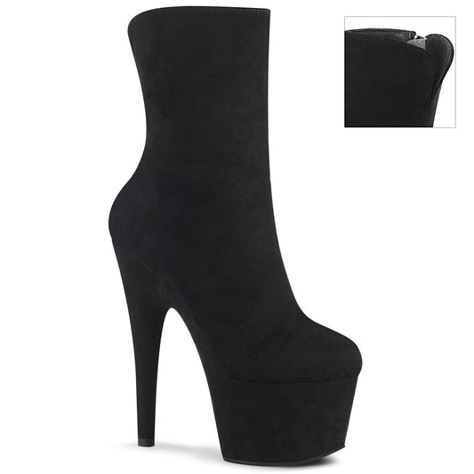 ADORE-1042 Blk Faux Suede/Blk Faux Suede