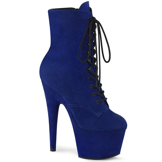 ADORE-1020FS Royal Blue Faux Suede/Royal Blue