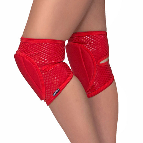 Grippy knee pads – Red Sin