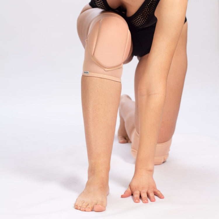 Classic knee pads – Nude-Latte