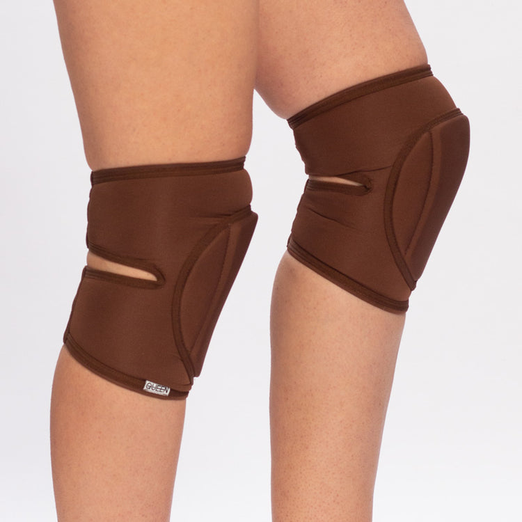 Classic knee pads – Nude-Cacao